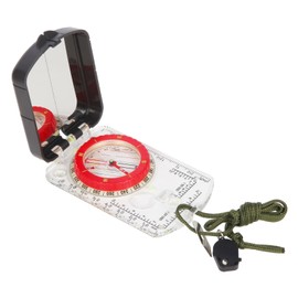 Orienteering Map Compass -Sighting Mirror Compass with Adjustable Declination,Clinometer and LED Light for Hiking, Camping,Orienteering,Hunting,Global Mountaineering,Navigating and SAR Training.