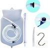 Enema Kit Silicone Material Lightweight Portable Keeping Healthy Professional Easy