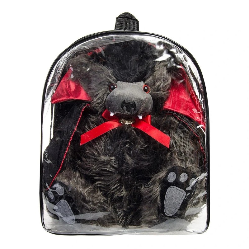 Spiral TED THE IMPALER Vampire Teddy Bear COLLECTABLE Soft Plush