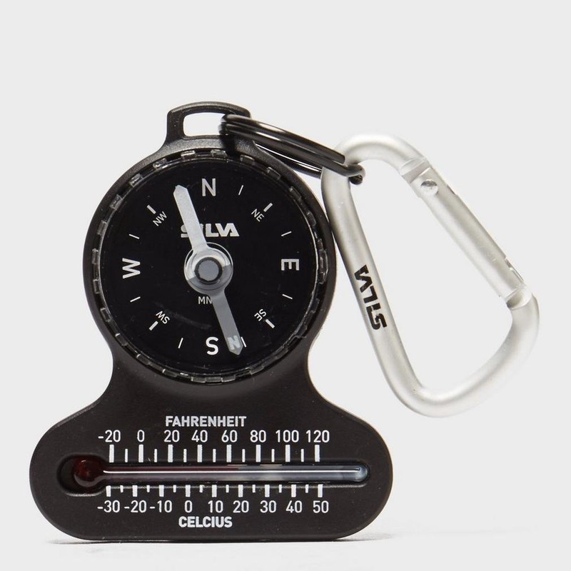 Silva Pocket Compass Thermometer Gadget, Adults Unisex, Clear, TU