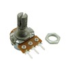 Aihasd B500K 500K Ohm Adjustment Single Linear Rotary Taper Potentiometer