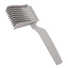 Peine de Corte de Peluquero Curvo, Peine de Guía Superior Plana, Peine de Corte de Cabello, Peine de Cabello de Doble Extremo, Herramienta de...      