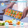Silicone Freezer Molds Gift Set with 2 Tbsp, 1/2, and