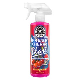 Chemical Guys Fresh Cherry Blast Ambientador y Eliminador de Olores Premium, (ideal para coches, camiones, todoterrenos, caravanas, casas, oficinas, dormitorios y más) 473 ml