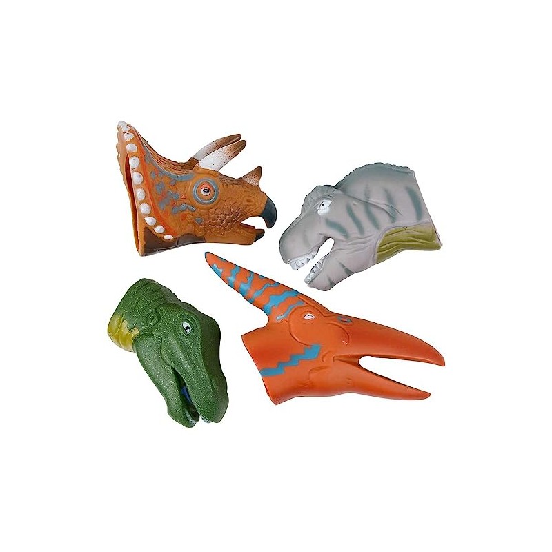 Rhode Island Novelty Dinosaur Finger Puppets (12 Count)