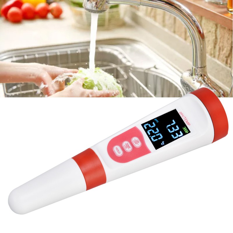 PH Tester Strong Operability LCD Mode Accurately Measure Durable Material