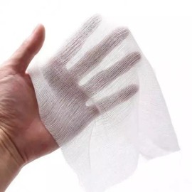 거즈면 에스테틱 석고팩 에스테틱화장품 순면 거즈 모델링 시트 100매 순면거즈 Gauze Aesthetic Plaster Pack Aesthetic Cosmetic Pure Cotton Gauze Modeling Sheet 100 Sheets Pure Cotton Gauze [Gauze Pack 100 Sheets - Face Shape]