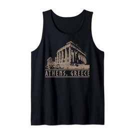 Athens, Greece Parthenon Acropolis Greek Mythology Athenian Tank Top