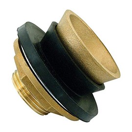 Eastman 2 Inch Closet Spud, Brass Plumbing Fitting, 40137