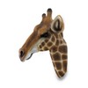 Zeckos Giraffe Bust Exotic Trophy Head Wall Hanging Sculpture