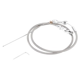 36in Stainless Steel Braided Throttle Gas Cable Wire Fits for Chevy LS LS1 4.8L 5.3L 5.7L 6.0L ENGINES