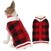 HAPEE Pet Clothes The Diamond Plaid Cat Dog Sweater,Dog Accessories,Dog