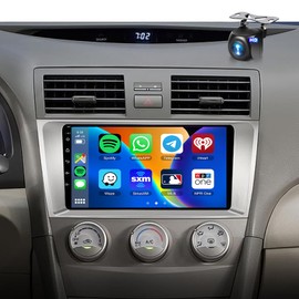2+64G for Toyota Camry 2006 2007 2008 2009 2010 2011 Android Car Radio Stereo, Wireless Carplay Android Auto 9" Touch Screen Bluetooth Car Audio Receiver GPS WiFi Backup Camera FM/RDS SWC for Camry
