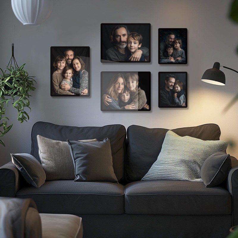 ASEEWO black 5x7 photo frame,5x7 Picture Frames amatel, 5x7 frames