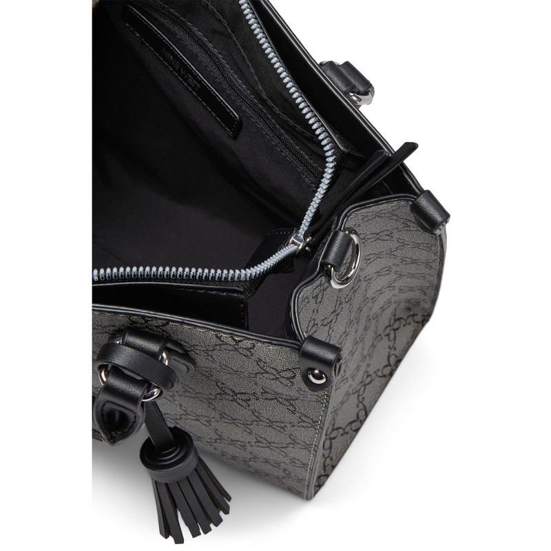 Nine West CHELSAY Satchel, Granite Logo