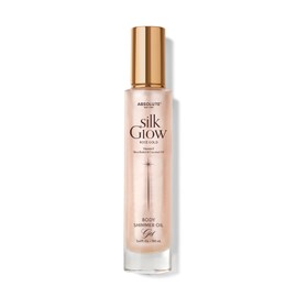 Absolute New York - Silk Glow Shimmer Mist Glow, Radiant, Shimmer Body & Face & Hair, Shea Butter, Coconut Oil, Vitamin E (SBGS04 Rose Gold Oil Gel, 3.4 fl oz)