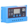 Solar Panel Charge Controller LCD Display PWM Photovoltaic Charging Regulator