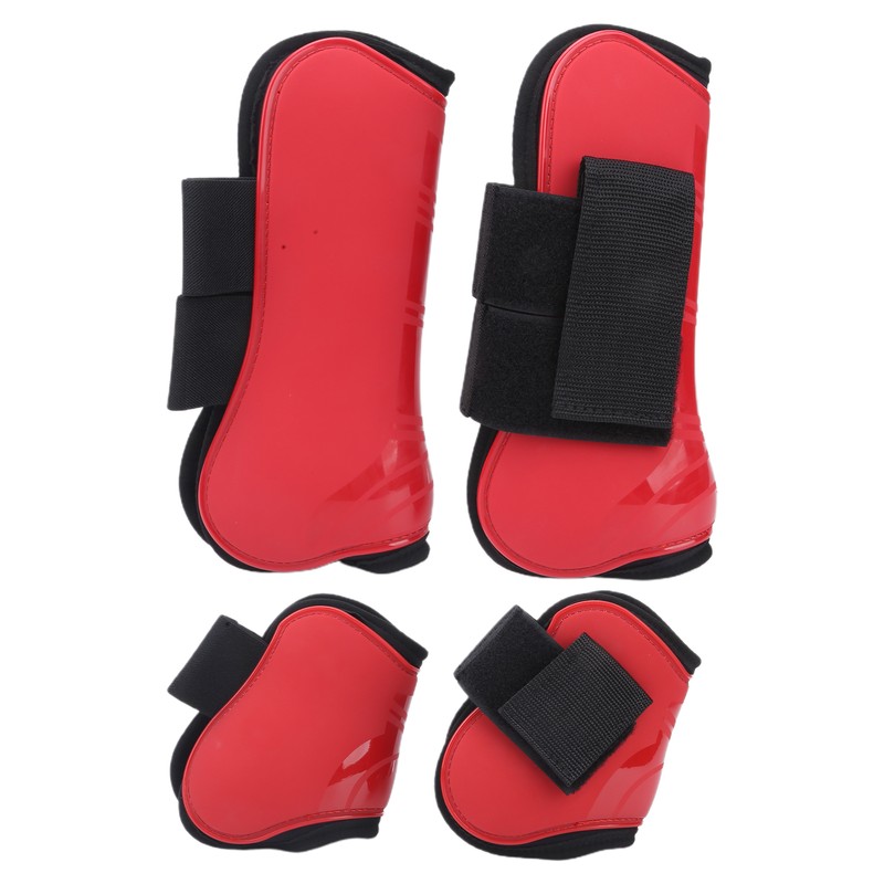 Horse Tendon Boots Thicken PU Shell Protection Horse Boots Horse