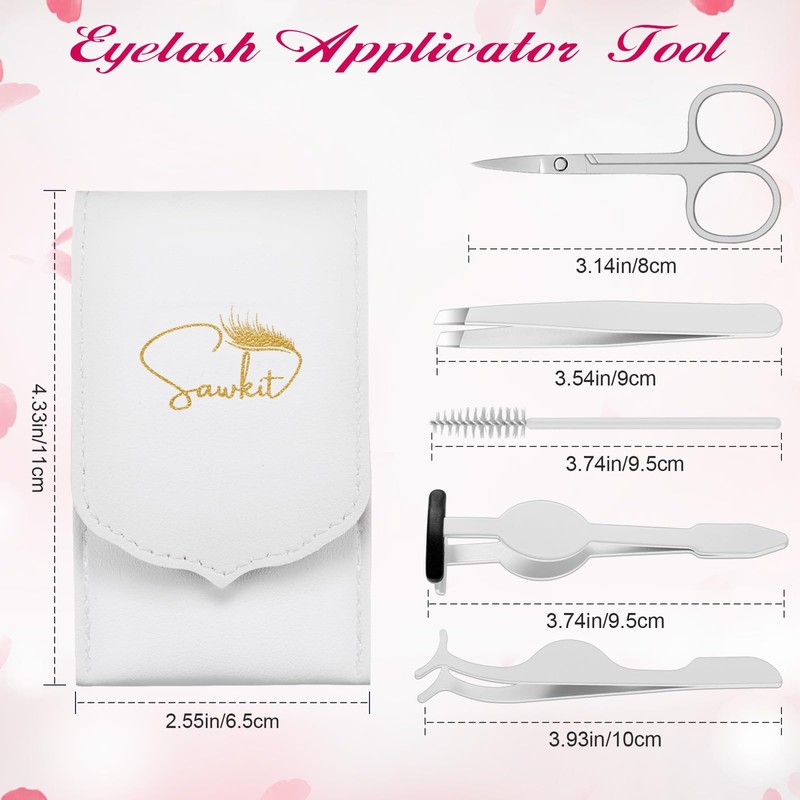 Eyelash Applicator Tool – 5-in-1 Lash Applicator Tool Set with