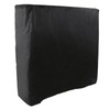 Ping Pong Table Cover Black Zippered 210 Silver Coated Waterproof