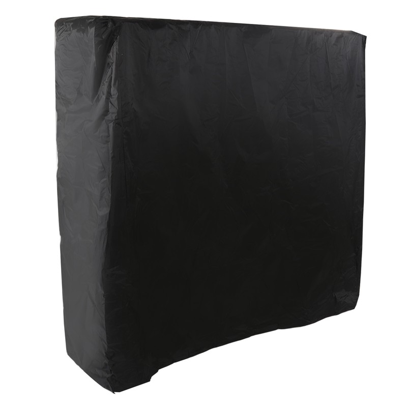 Ping Pong Table Cover Black Zippered 210 Silver Coated Waterproof