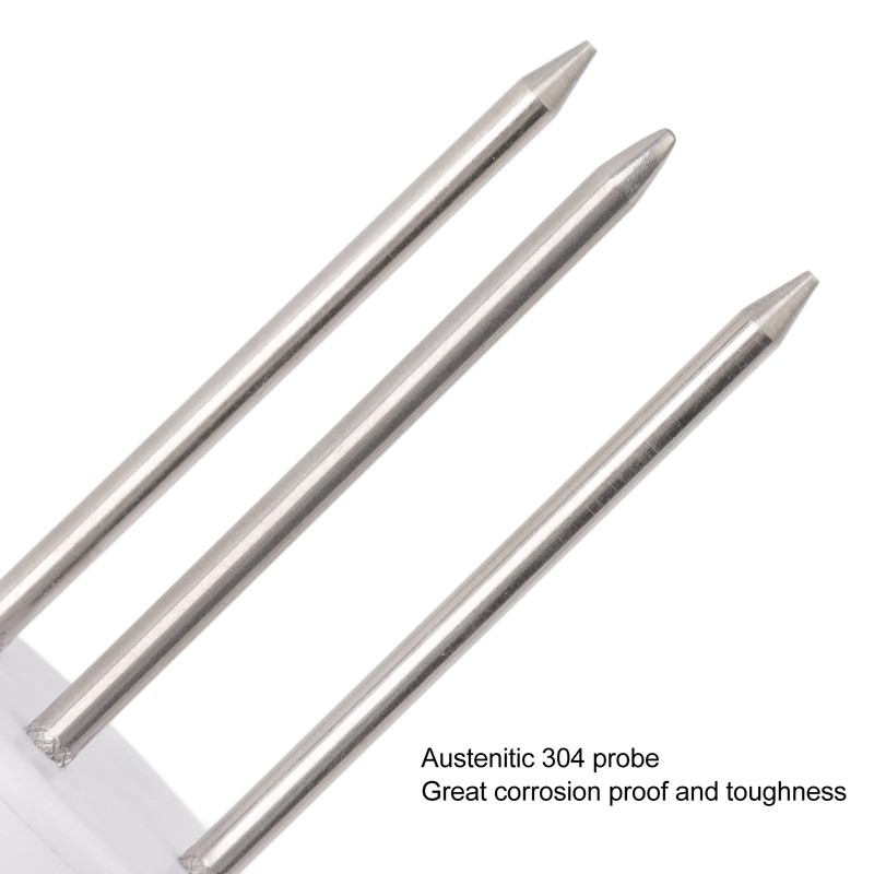 Soil Tester with APP Connection, Compact 304 Probe Real Time