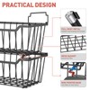 Goovilla Freezer Organizer Bins with Foldable Handle, 8 Pack Stackable