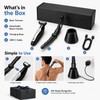 Electric Back Shaver for Men – Detachable Long Handle Body