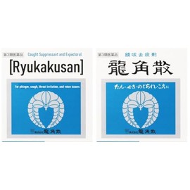 [Ryukakusann] Herbal Powder (Cough Suppressant, Throat & Respiratory Health), 3.17Oz / 90gr, Pack of 1