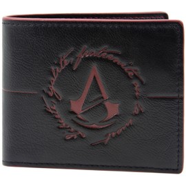 Liberation Assassin's Creed Unity French Revolution Dorian Wallet Bi-Fold Coin Pocket & Card Holder, Black
