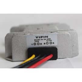 Gofotu DC Automatic Buck Boost Converter DC 5V 5A 25W 12/24V Step Down Up Voltage NEW