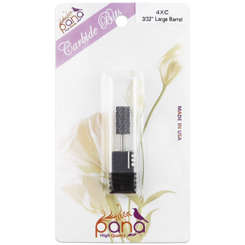 PANA Professional 3/32" Shank Size - Flat Top Large Barrel