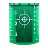 Sarini Laser Target Plate, Magnetic Target Plate for Aligning Laser