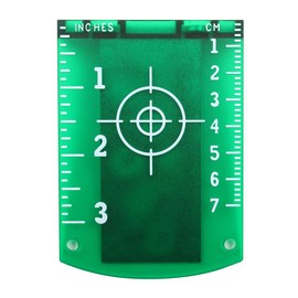 Sarini Laser Target Plate, Magnetic Target Plate for Aligning Laser Lines, Laser Cross, Laser Meter to Improve Laser Visibility