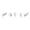 Keylock Supports For Streamline Curtain Tracks (Pack Of 8)