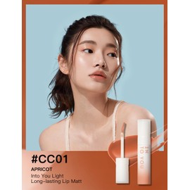 INTO YOU Lip Gloss Coco Liquid Moisturizing Lipstick Long Lasting Lip Stick Lip Stain Makeup Glitter Shine Non-sticky Lipstick for Women (CC01)