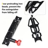 Bestaoo Adjustable Roll Bar Fire Extinguisher Mount Holder for Jeep