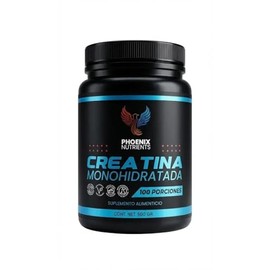 Creatina Monohidratada Alta Pureza | 100 Servicios | 500 g | Sin Sabor | Vegana