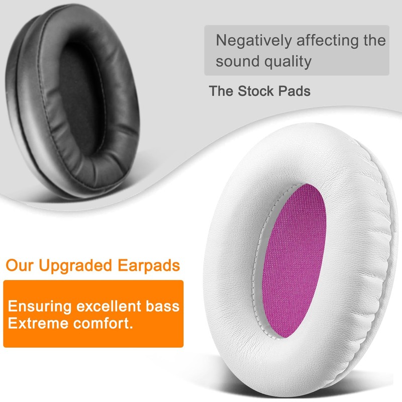 SOULWIT Replacement Earpads for HyperX Cloud 1/2/3/Pro/Core/Alpha/Alpha S/Alpha Pro/Flight/Flight S/Stinger/StingerS,
