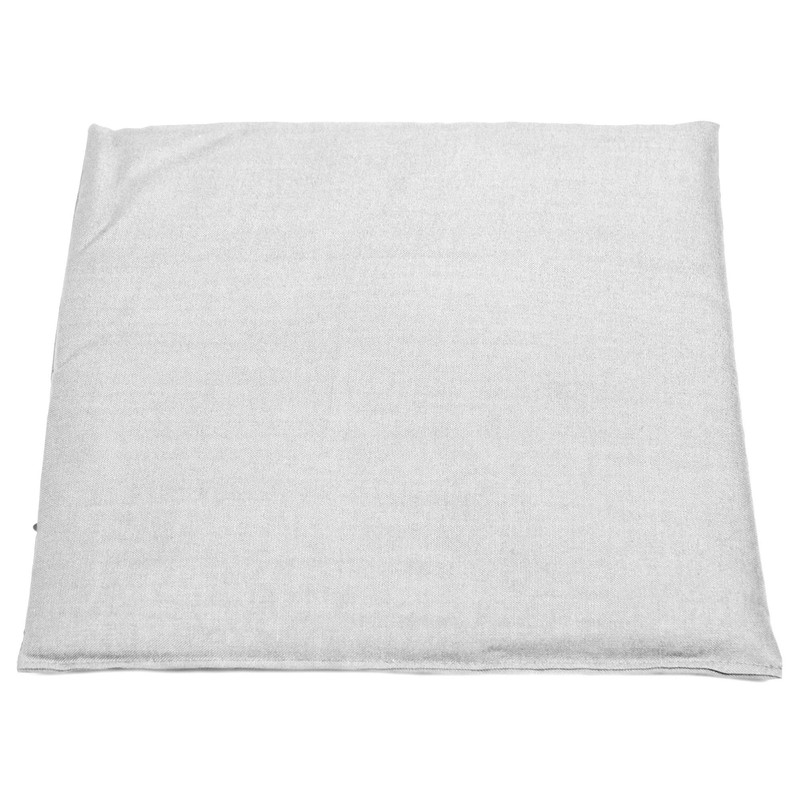 Grain Cushion 24 x 24 cm White White