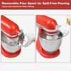 3.5 Qt Pouring Shield for KitchenAid Artisan Mini Tilt-Head Mixer