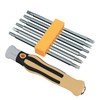 Screwdriver, Replacement Screwdriver, 12 in 1, 6 Bits Included, Screwdriver