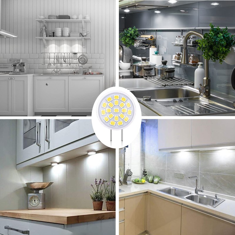 PIPIZHU G8 LED Bulb 35W Halogen Bulb Equivalent T4 G8