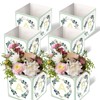 6Pcs Baby Shower Boxes Table Centerpieces Decoration, Green Baby Boy