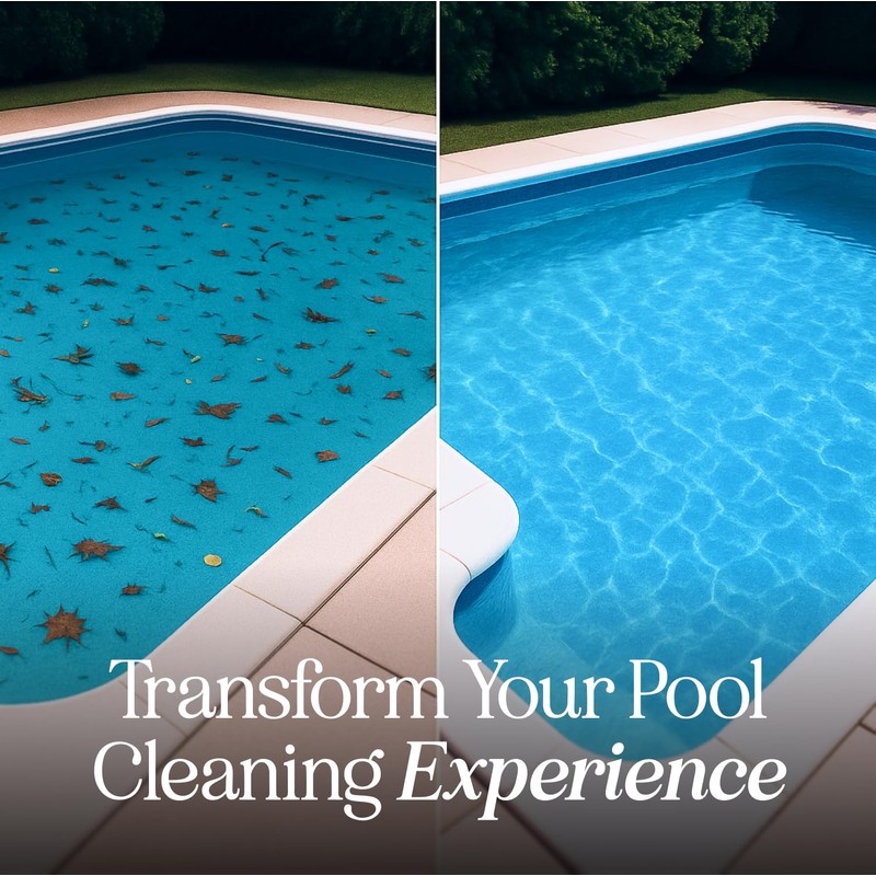 Pool Skimmer Net – Deep Mesh, Reinforced Frame, Universal Fit