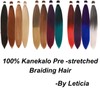 Brown Braiding Hair Pre stretched Color 30 Synthetic Ez Braid