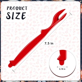 12Pcs Crab Legs Crackers, Crab Tools Set Crackers Picks Tools for Lobster, Crawfish, Prawns, Shrimp, Easy Opener Shellfish Picks Knife, Seafood Tool