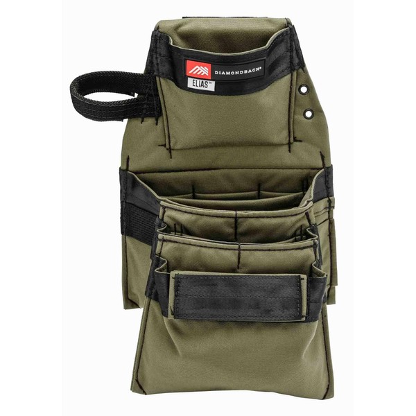 The Diamondback Elias 2.0 Tool Pouch, Ranger Green, Left Side
