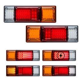 Par Plafones Calavera 54 Led Slim Estaquitas Np300 12-24v F1