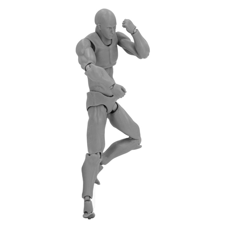 Figure Model PVC Action Figure Drawing Model Movable Joint Pedestal